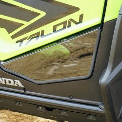 Honda Talon Lower Door Inserts-Dark Tinted