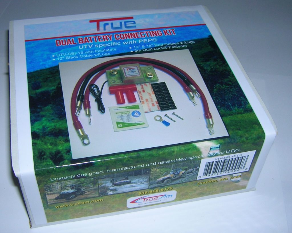 Dual Battery Wiring Kit Side by Side Outlet