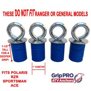 RZR/Sportsman Lock and Ride Cargo Anchor Eyelets - Quick Release - Image 3