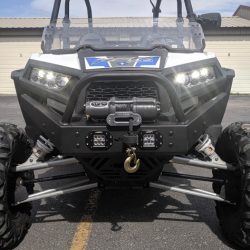 POLARIS RZR 900 / 1000 FRONT WINCH BUMPER W/ LEDS