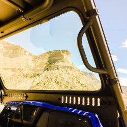 Glass Windshield with vents