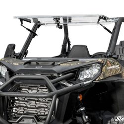 CAN-AM COMMANDER SCRATCH RESISTANT FLIP WINDSHIELD