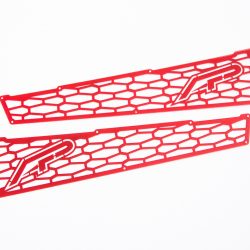Agency Power Aluminum Side Vent Covers Red Polaris RZR 1000 | RZR XP Turbo