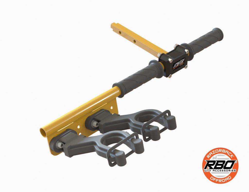 Polaris RZR Ultimate Gun Rack/Grab Handle/Lug Wrench™ Side by Side Outlet