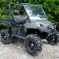 POLARIS RANGER 800 SCRATCH RESISTANT FLIP WINDSHIELD - Image 3