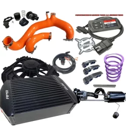 20-22 X3 120HP to 205HP COMPLETE Upgrade Kit X3 Big Core Intercooler Kit + TUNER - Image 4