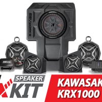 2020-2023 Kawasaki KRX1000 2-Seater Phase X 5-Speaker SSV Works Audio-Kit