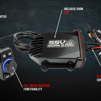 2020-2023 Kawasaki KRX1000 2-Seater Phase X 5-Speaker SSV Works Audio-Kit