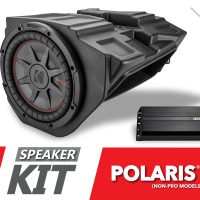 2014-2018 Polaris RZR Kicker 10in Subwoofer Plug-&-Play Kit for Ride Command
