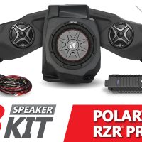 2020-2023 Polaris RZR Pro SSV 3-Speaker Plug-&-Play System for Ride Command